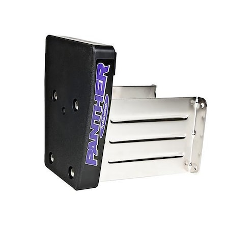 Panther Products Panther Marine Outboard Motor Bracket, Stainless Steel, Fixed 35HP 55-0028
